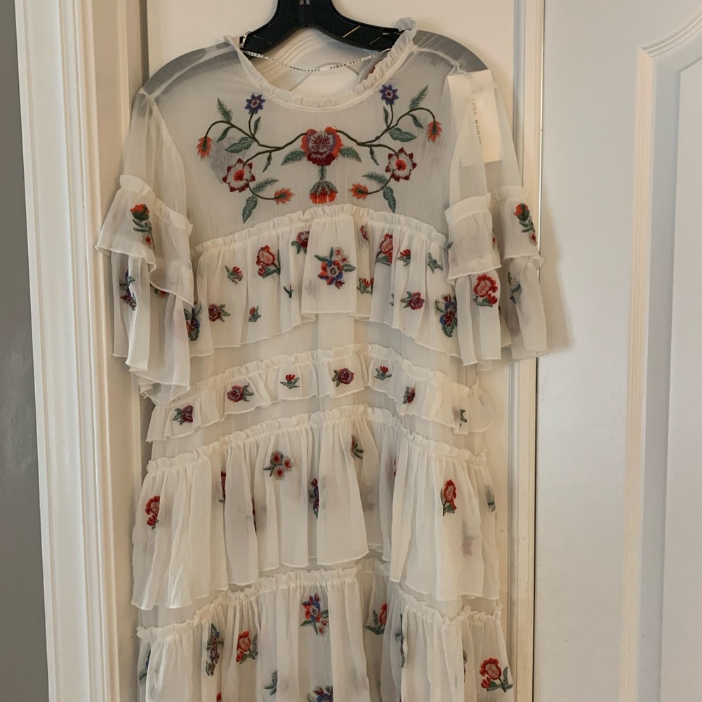 Zara floral dress